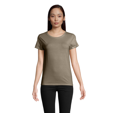 Tee shirt coton bio femme personnalisé 175g - PIONEER
