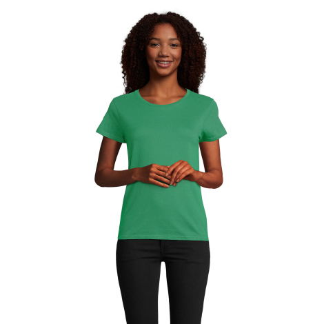 Tee shirt coton bio femme personnalisé 175g - PIONEER