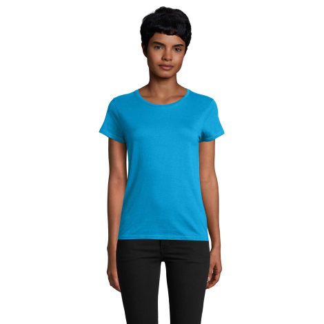 Tee shirt coton bio femme personnalisé 175g - PIONEER
