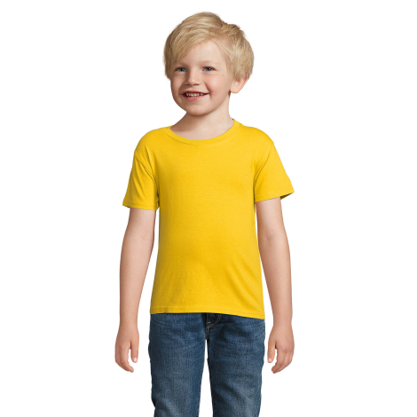 Tshirt publicitaire coton bio enfant 150g - CRUSADER