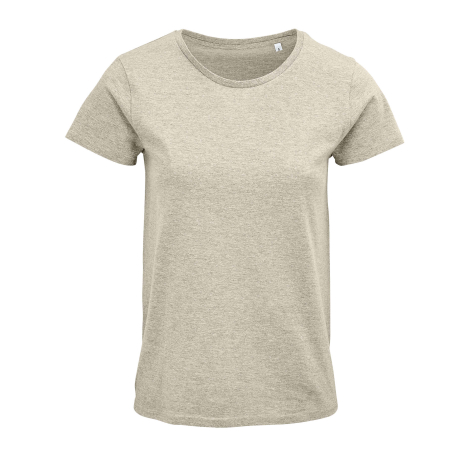 T-shirt promotionnel coton bio et recyclé femme 150g Crusader