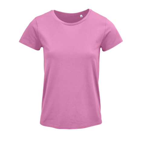 T-shirt promotionnel coton bio et recyclé femme 150g Crusader