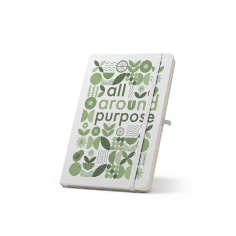 Carnet A5 en polyester recyclé personnalisé Anne Sub