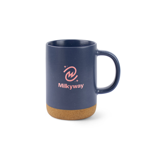 Mug 320 ml en céramique et liège personnalisable Constellation