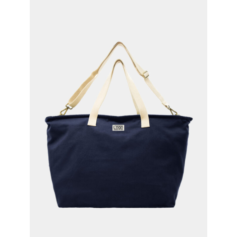 Sac week-end en coton bio personnalisable Jade