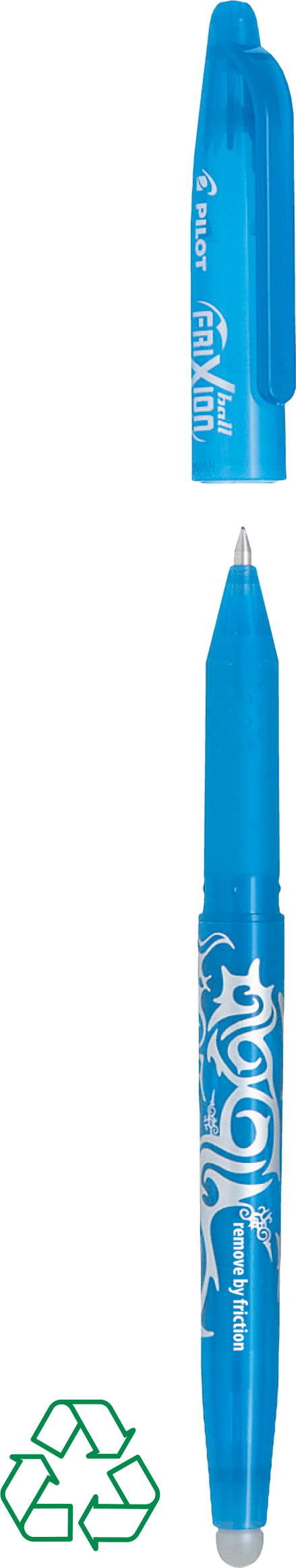 Roller effaçable Pilot personnalisable Frixion Turquoise