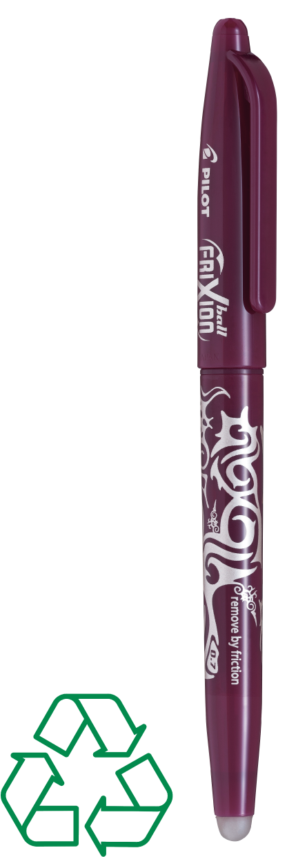 Roller effaçable Pilot personnalisable Frixion Bordeaux