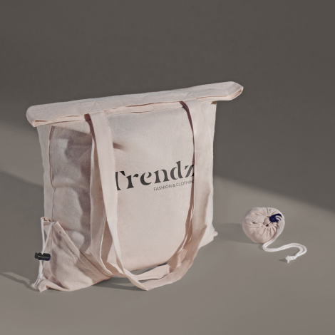 Sac pliable coton équitable 120 g publicitaire Diala