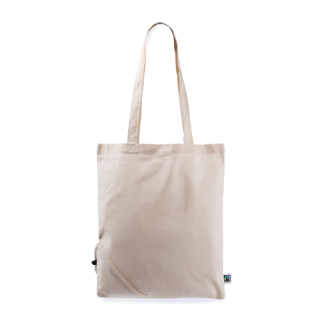 Sac pliable coton équitable 120 g publicitaire Diala
