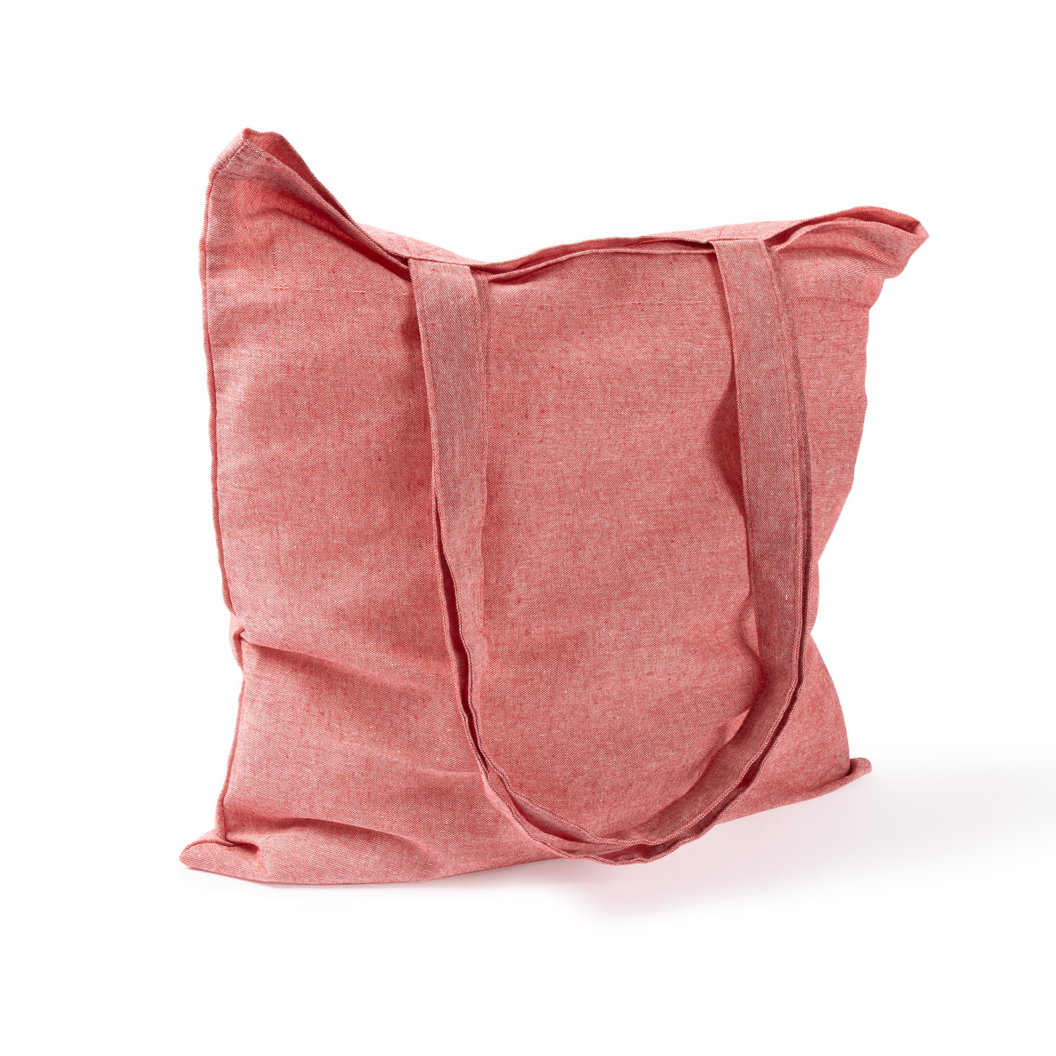 Tote bag coton polyester 120 g publicitaire Amur Rouge