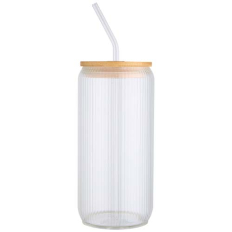 Pot en verre personnalisé 500ml Mirage
