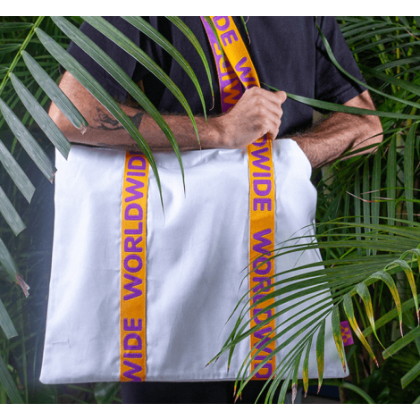 Tote bag XL promotionnel anses jacquard Jacquie Bag Max