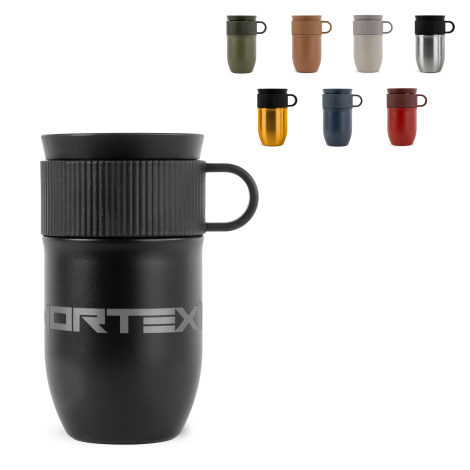 Mug isotherme acier recyclé 280 ml personnalisable Ted