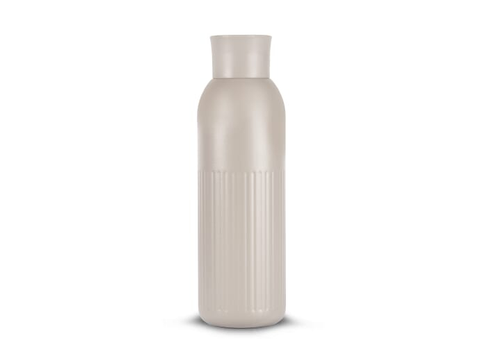Bouteille isotherme acier recyclé 500 ml à personnaliser Tekla Push Beige
