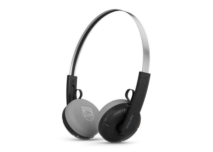 Casque supra-auriculaire ABS recyclé personnalisable Philips TAH2000 Noir
