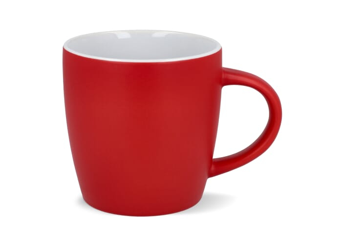 Mug en céramique 300 ml personnalisable York Rouge
