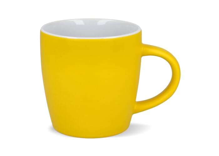 Mug en céramique 300 ml personnalisable York Jaune