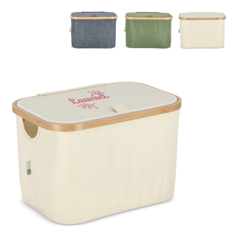 Panier de rangement pliable rPET à personnaliser Sogne