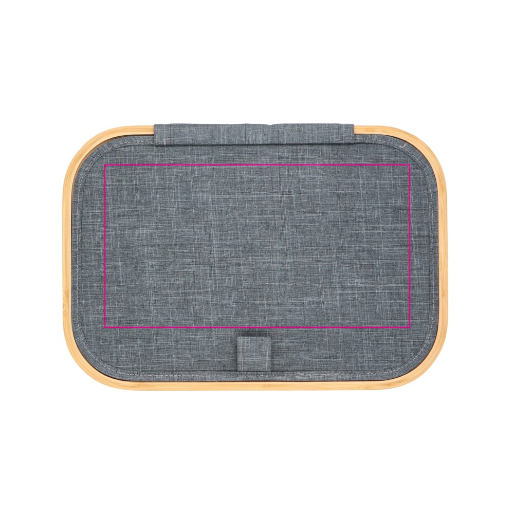 Sur le dessus du couvercle