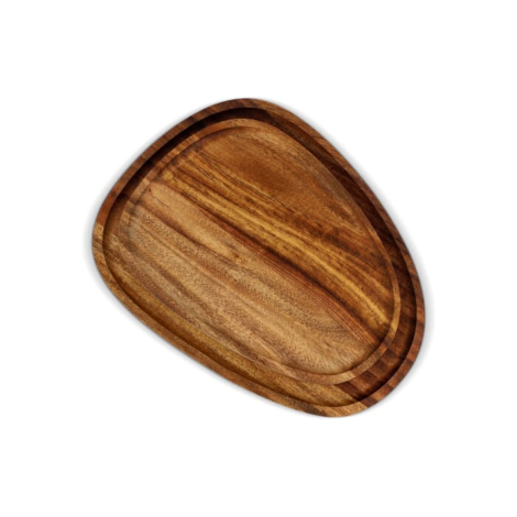 Duo de plateaux en acacia personnalisable InSideOut