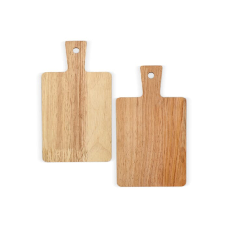 Duo de planches en acacia personnalisé pour tapas