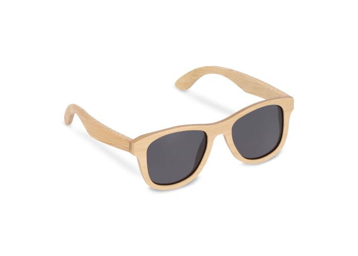 Lunettes de soleil promotionnelles en bambou UV400 Nature