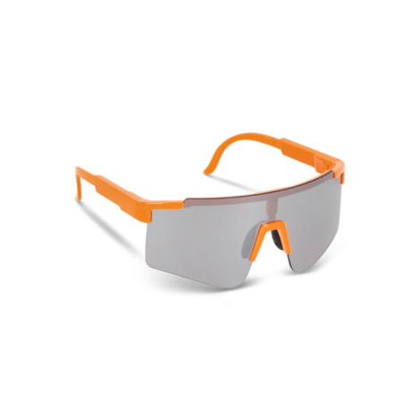Lunettes de sport personnalisables avec verre miroir UV400