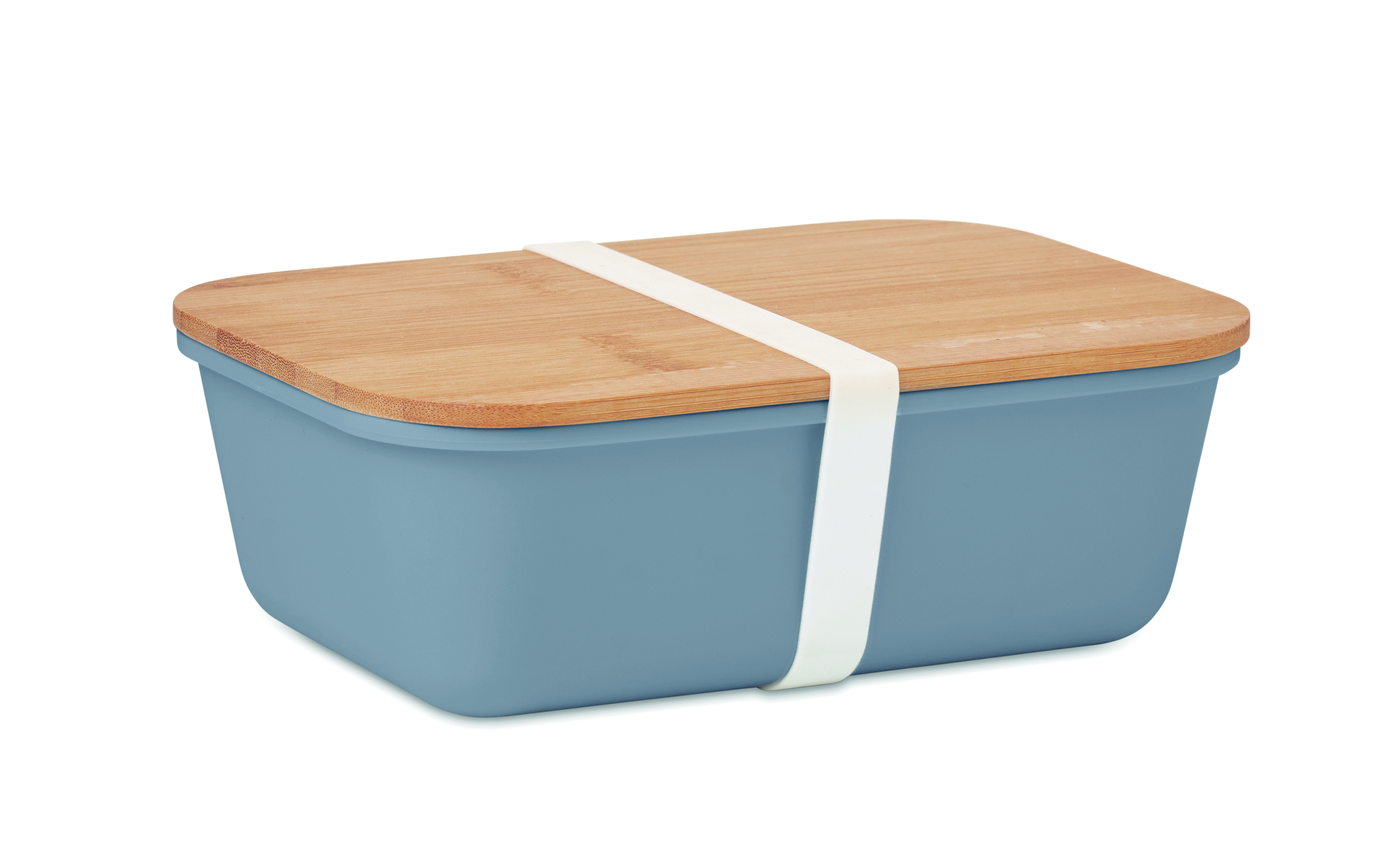 Boîte repas publicitaire réutilisable THRUSDAY petrole