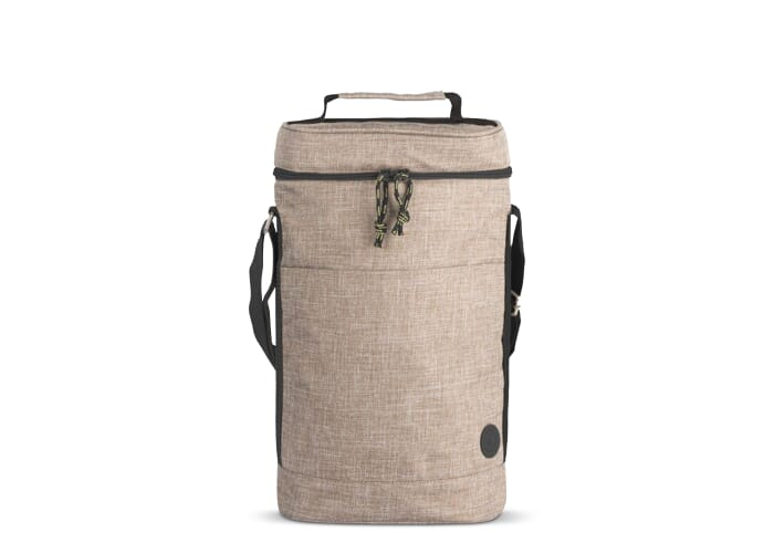 Sac bouteille isotherme publicitaire City Sagaform Beige