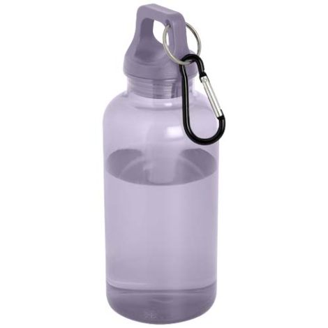 Bouteille mousqueton rPET personnalisée 400ml Oregon