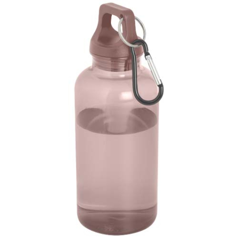 Bouteille mousqueton rPET personnalisée 400ml Oregon