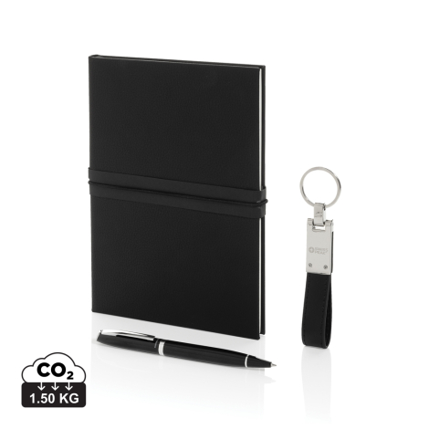 Coffret de bureau 3 pièces recyclé à personnaliser Swiss Peak