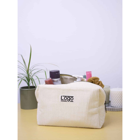Trousse personnalisable en velours coton bio Estelle S