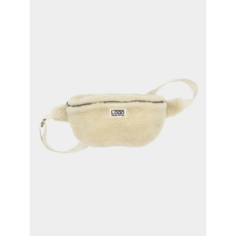 Sac banane personnalisable en moumoute recyclée Antoine