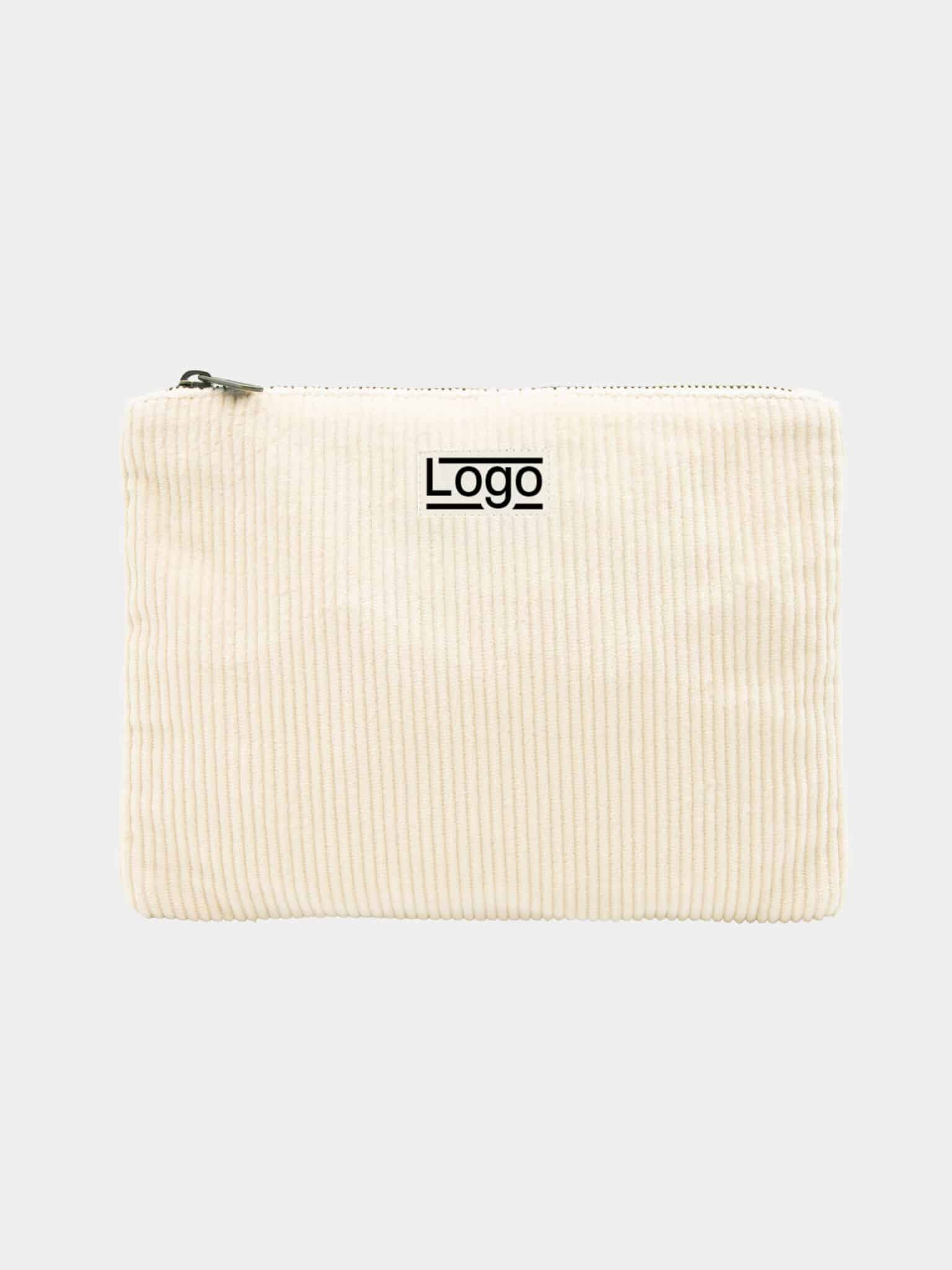 Pochette promotionnelle personnalisable velours Colette M Ecru