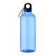 Gourde publicitaire RPET 500 ml avec mousqueton Moss Gourde publicitaire RPET 500 ml avec mousqueton Moss