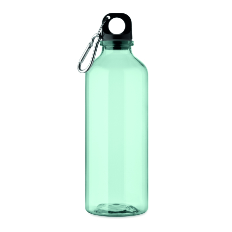 Gourde publicitaire RPET 500 ml avec mousqueton Moss