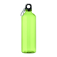 Gourde RPET 750 ml personnalisée avec mousqueton Moss Gourde RPET 750 ml personnalisée avec mousqueton Moss