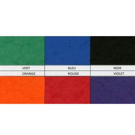 Valisette personnalisée en carton lustré recyclable Rouge