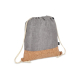 Sac cabas personnalisable en coton 170 g/m² et base en liège Sac cabas personnalisable en coton 170 g/m² et base en liège