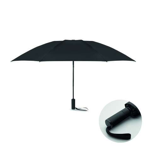 Parapluie tempête 23" en RPET personnalisable Agumbe