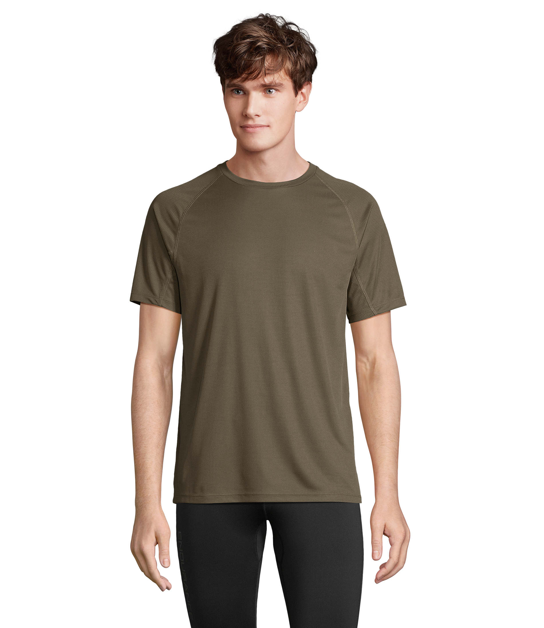 T-shirt unisexe à personnaliser polyester recyclé VORTEX army