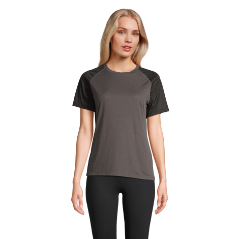 T-shirt femme 100 g/m² polyester recyclé publicitaire VORTEX