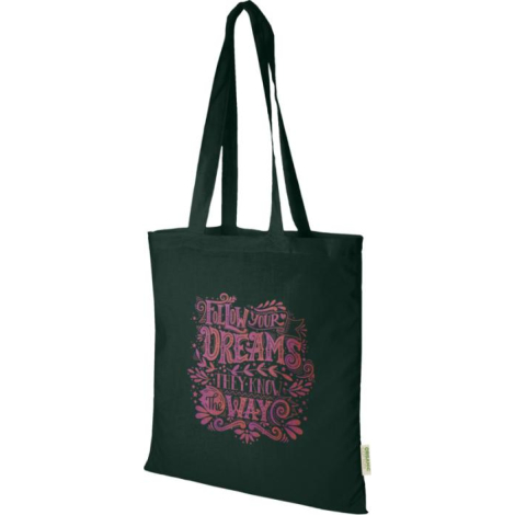 Tote bag 140 g/m² en coton biologique promotionnel Odisha