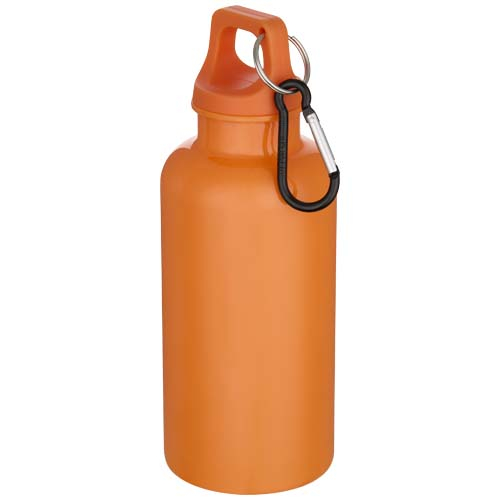 Gourde 400 ml PET recyclé RCS publicitaire Oregon Orange