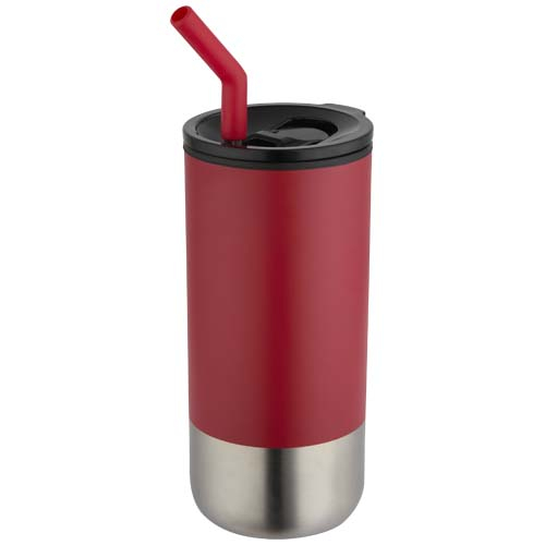 Mug 480 ml publicitaire acier recyclé RCS Grayson Rouge