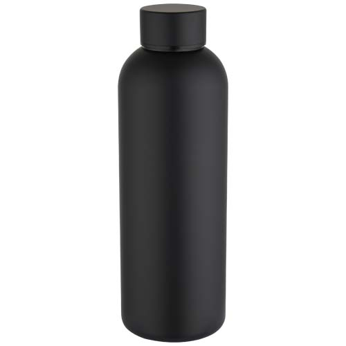Bouteille personnalisable 750 ml acier recyclé RCS Spring Noir