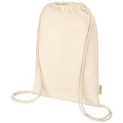 Gym bag personnalisé en coton biologique 100 g/m² Odisha