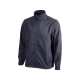 Veste softshell bleue marine à plat fond blanc