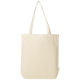 Shopper 11 L en coton biologique 180 g/m² publicitaire Odisha